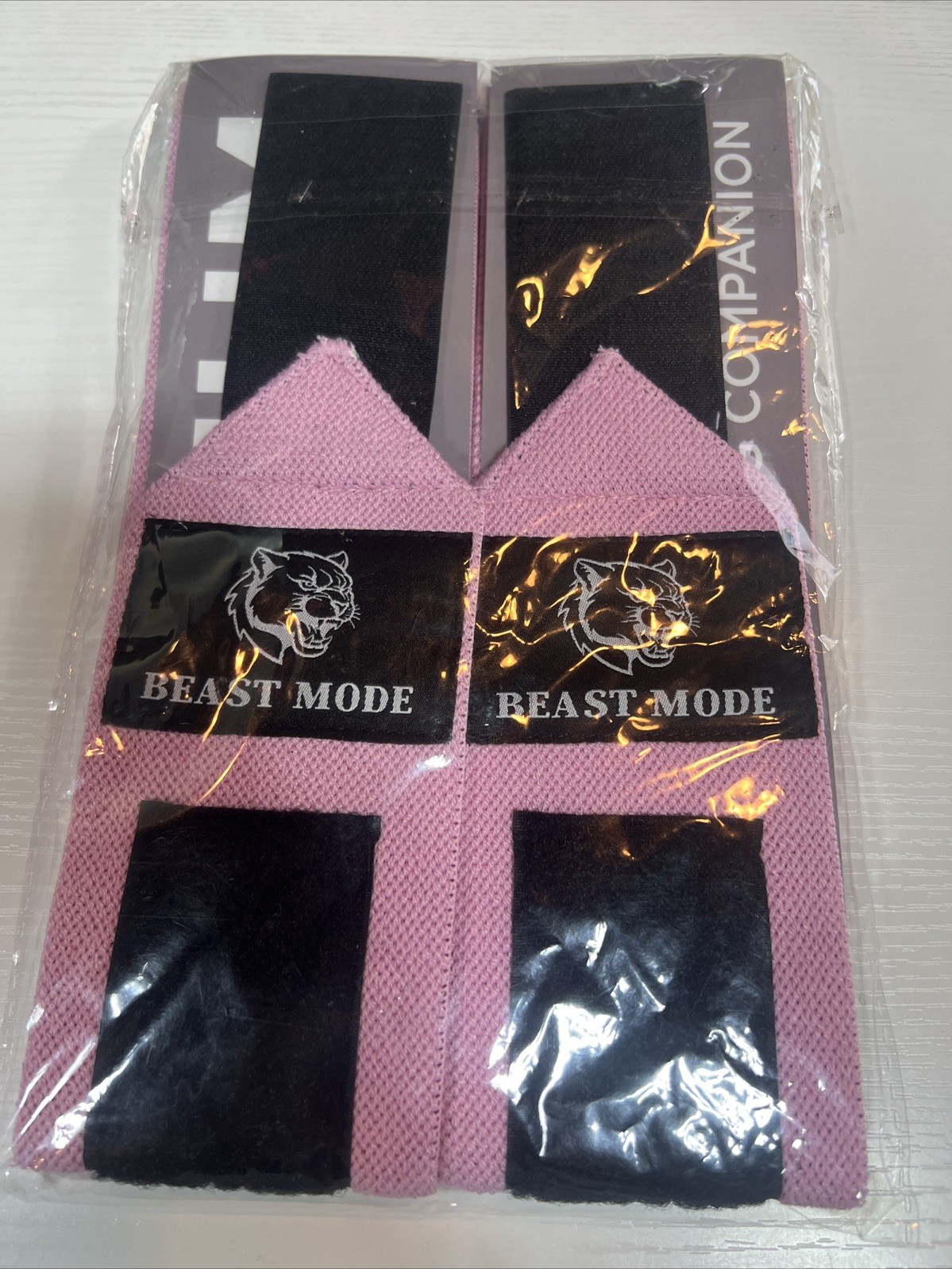 Weightlifting 18" & 12" Wrist Pink Wraps with Thumb Loop – Heavy Duty Wrist