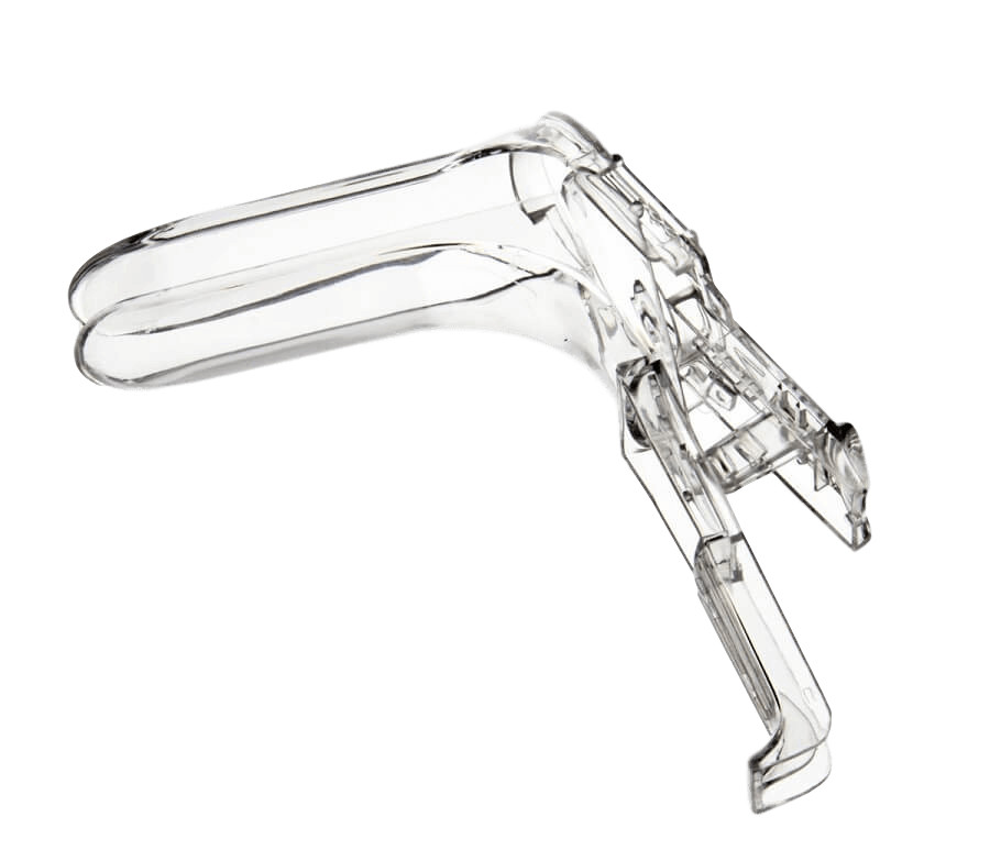 Krystal Disposable Vaginal Speculum, Non-sterile, Latex-Free - 10/box