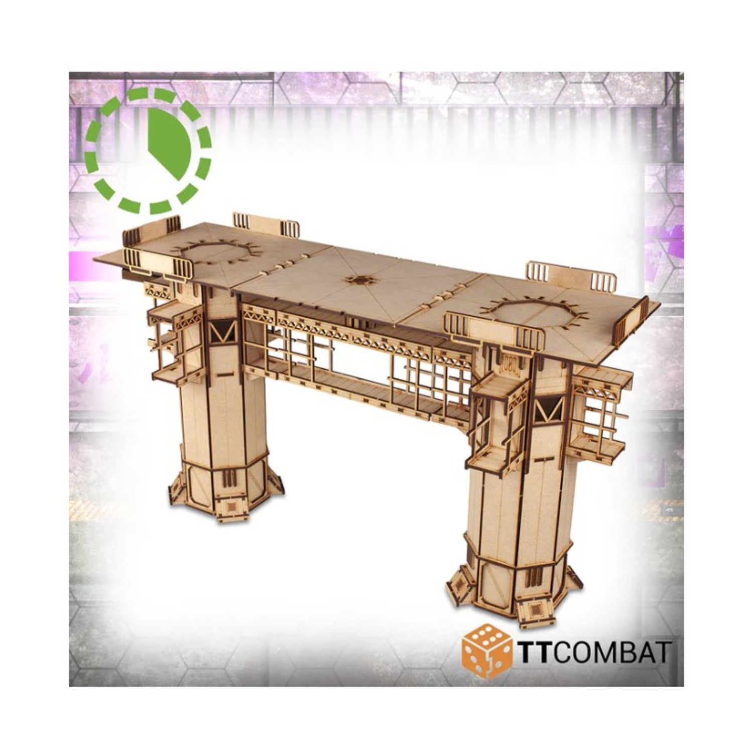 TT Combat Terrain 32mm Landing Platform Pack SW (New)