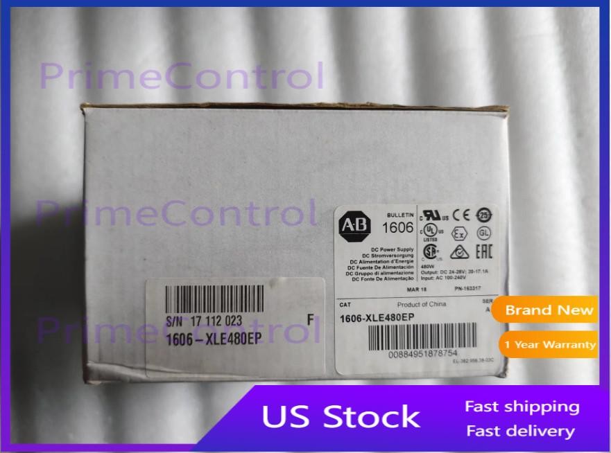 NEW Factory Sealed Allen-Bradley 1606-XLE480EP Power Supply 1606XLE480EP