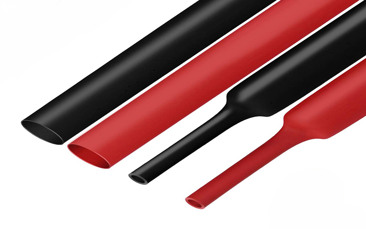 Black 3:1 Heat Shrink Tube Wire Protection ( 1/2" 3/4"  1" 2" 5/8" )
