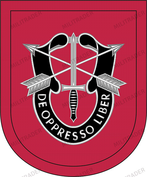 US Army 7th Special Forces Group (Airborne) Self-adhesive Vinyl Decal