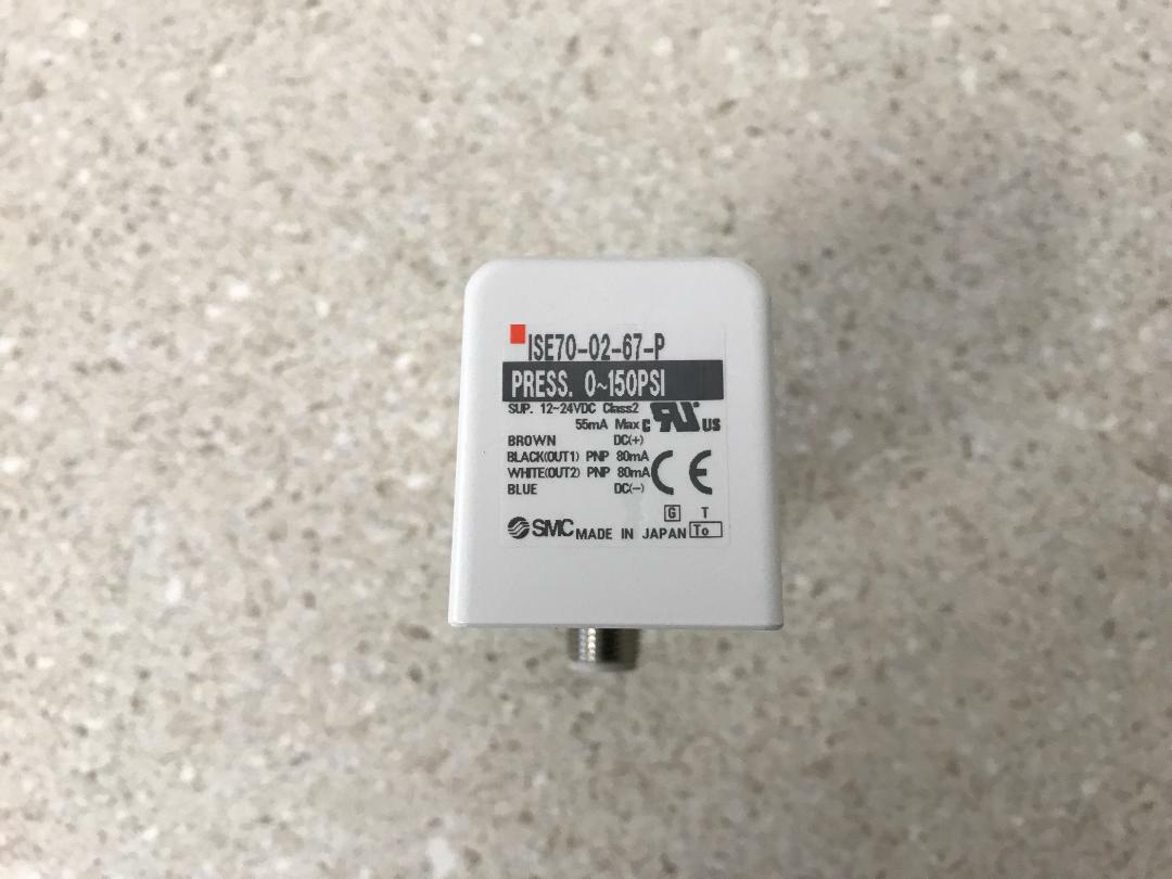 SMC ISE70-02-67-P Pressure Switch NEW