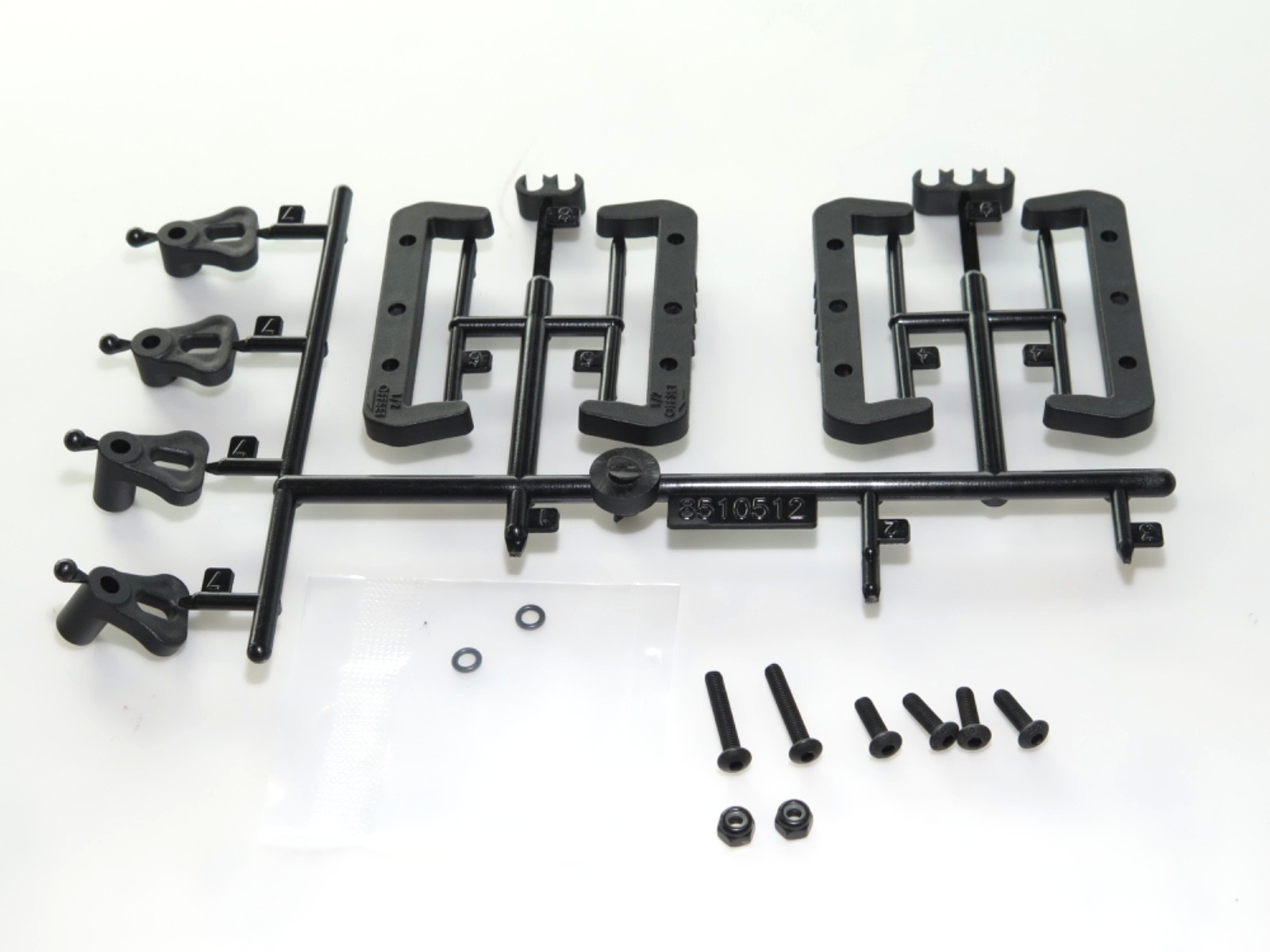ASC70005 ASSOCIATED TEAM KIT RC10 T7 TRUCK BATTERY MOUNT SET