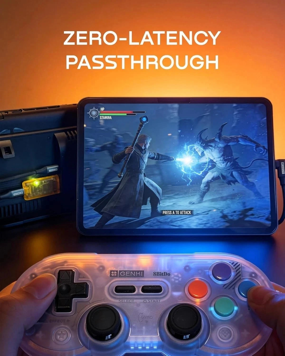 Genki ShadowCast 3 Pro, 4K60 USB-C Capture Card, Zero-Latency HDMI Passthrough