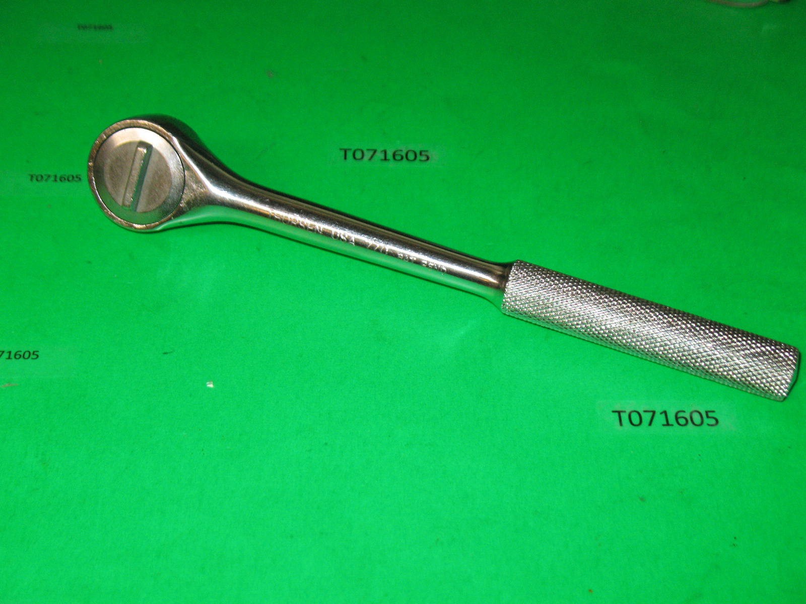 THORSEN 770 mechanics ratchet 1/2 drive 10" length handle good socket detent USA