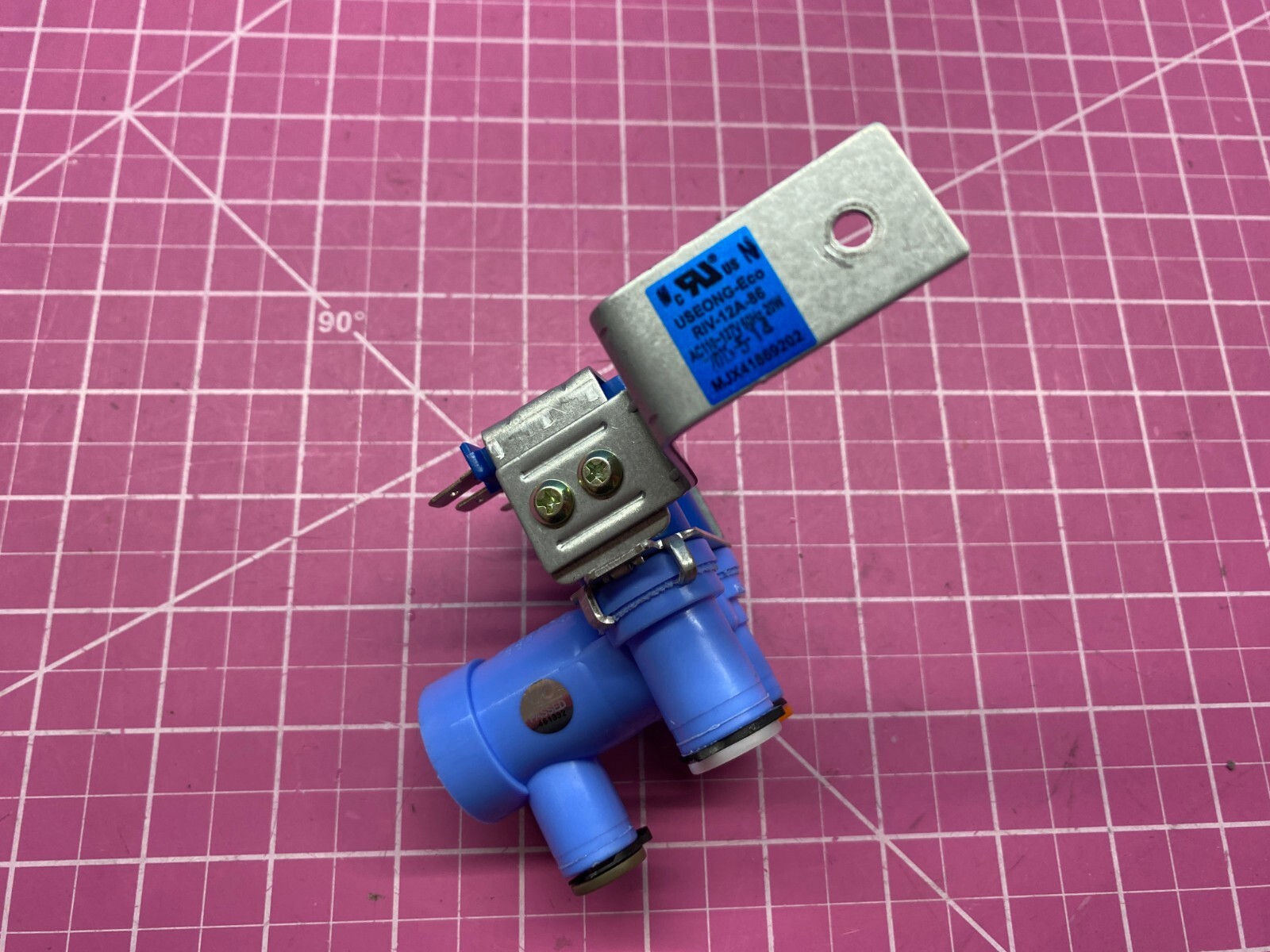 LG Refrigerator Water Valve P# MJX41869202 5221JB2010G