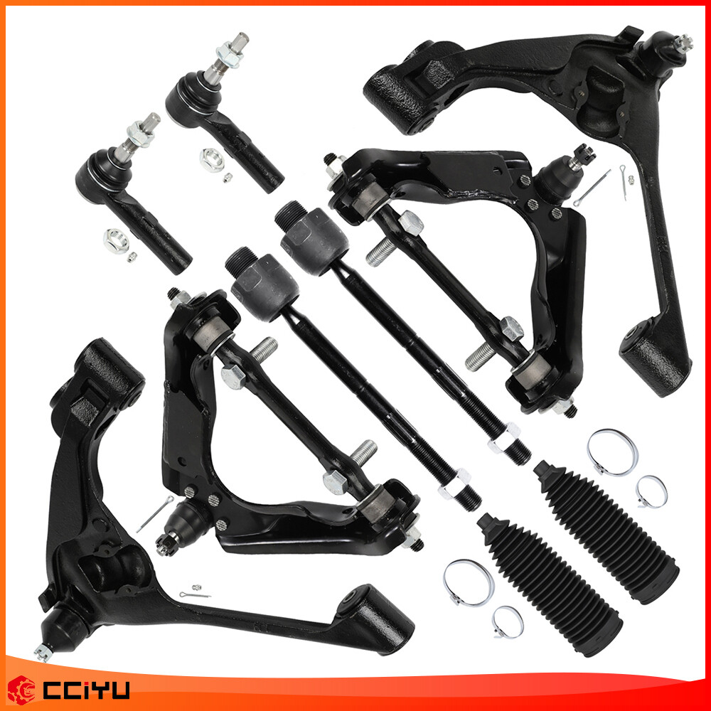 For 2000 - 2004 Dodge Dakota Durango Front Upper & Lower Control Arm Tie Rod End