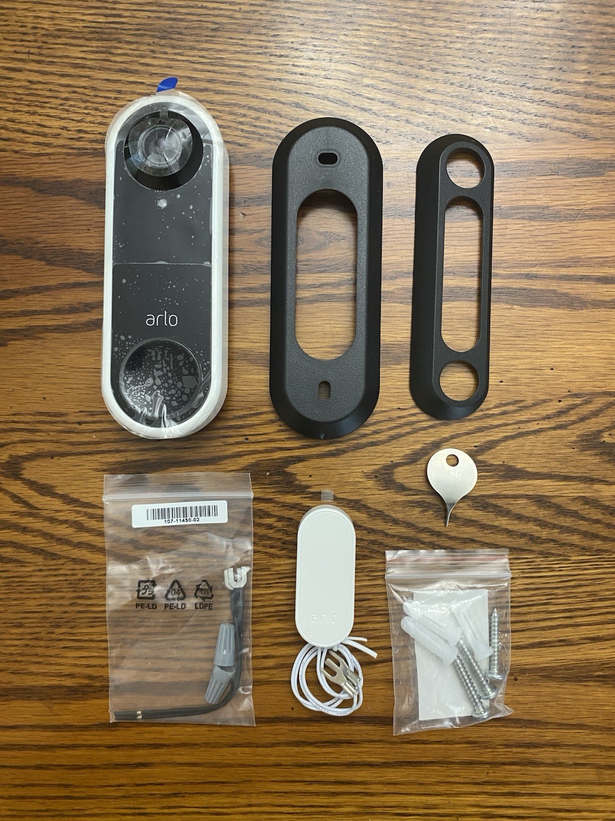 Arlo AVD1001 Wired Wi-Fi Video Doorbell