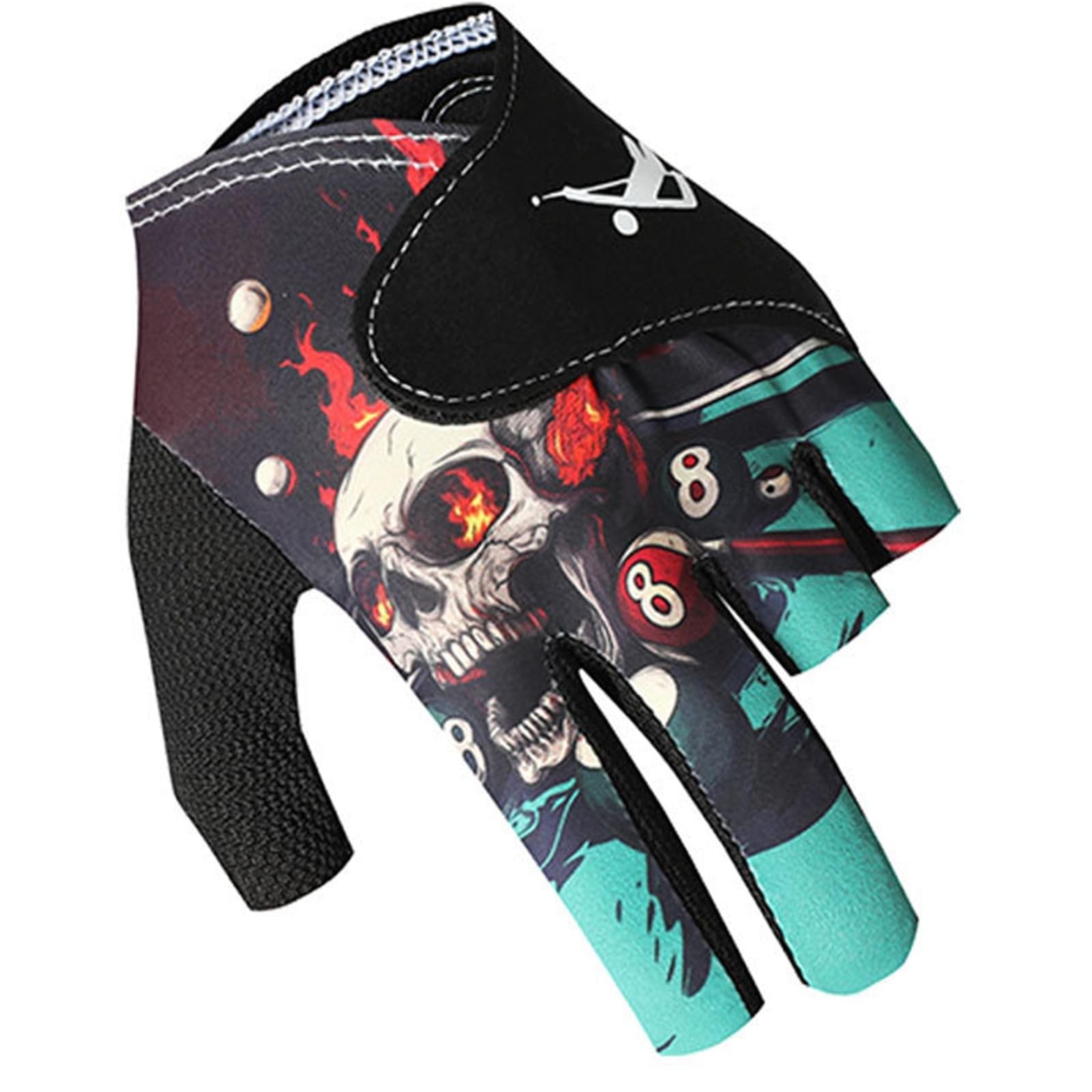Billiards Glove 3 Fingers Pool Cue Gloves for Men and Women,Snooker Cue Glove...