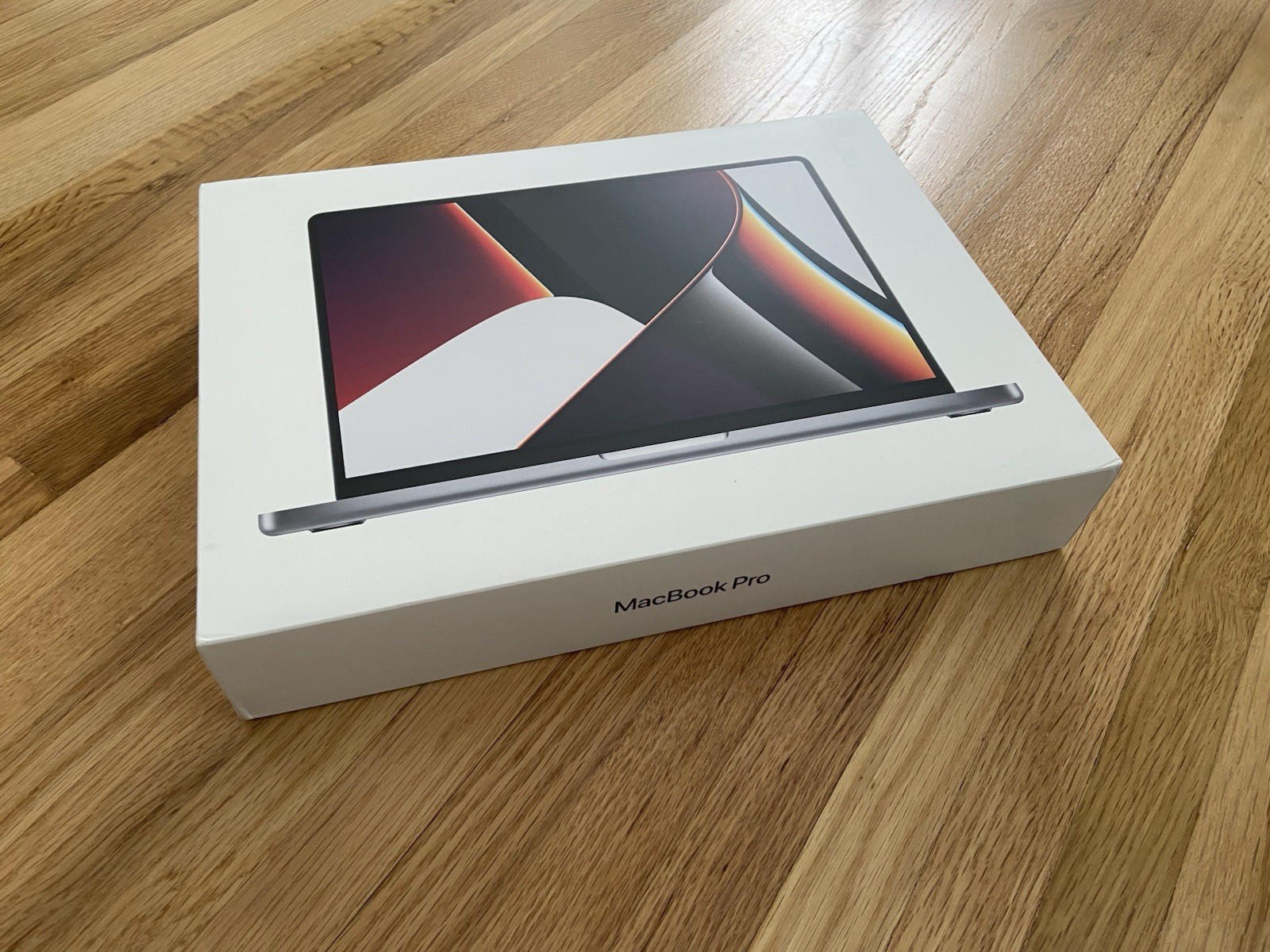 Apple MacBook Pro 14-inch (A2442) Original Box Only – w  Manual & Inserts