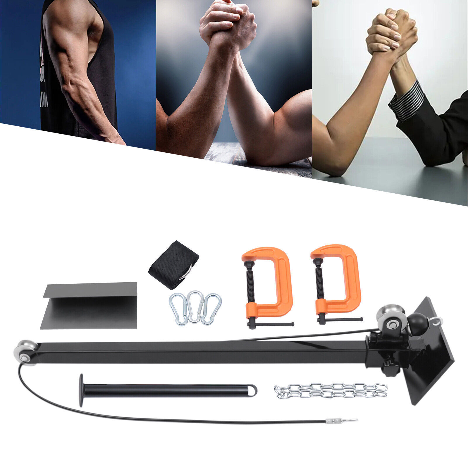 Strength Training Arm Wrestling Wrist Training FitnessForearm Detachable13.22lbs