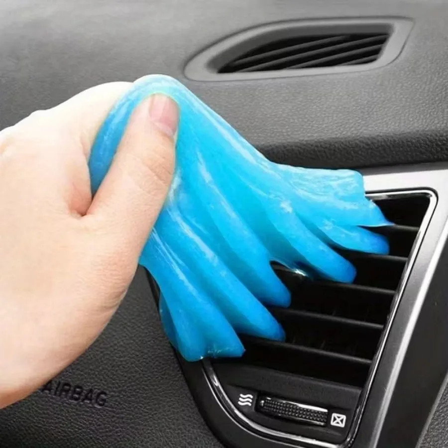 Reusable Cleaning Gel Slime | Dust Remover for Car Vents & Keyboards