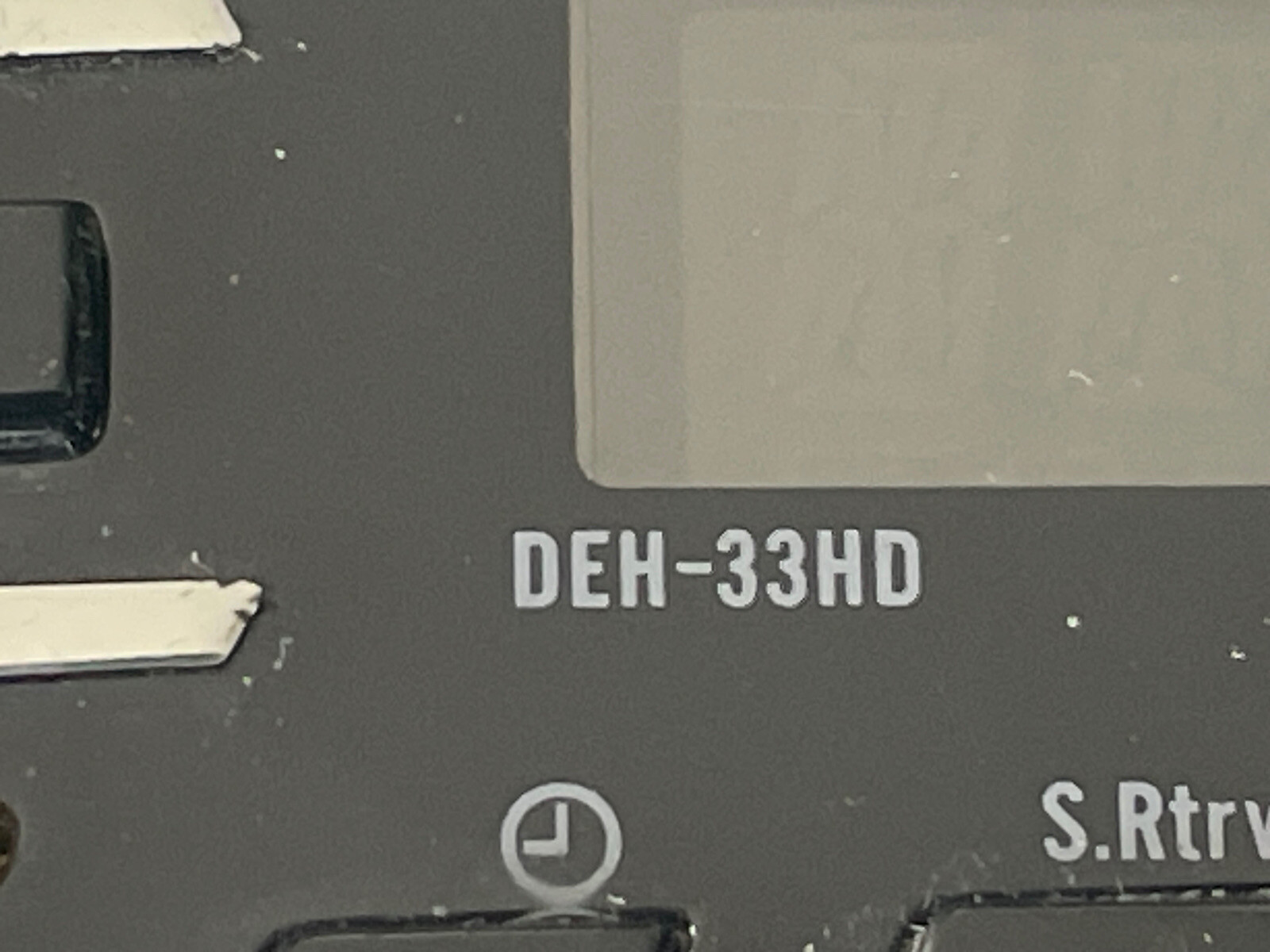 PIONEER DEH-33HD CAR STEREO ONLY PIONEER DEH-33HD FACEPLATE ONLY OEM🟠