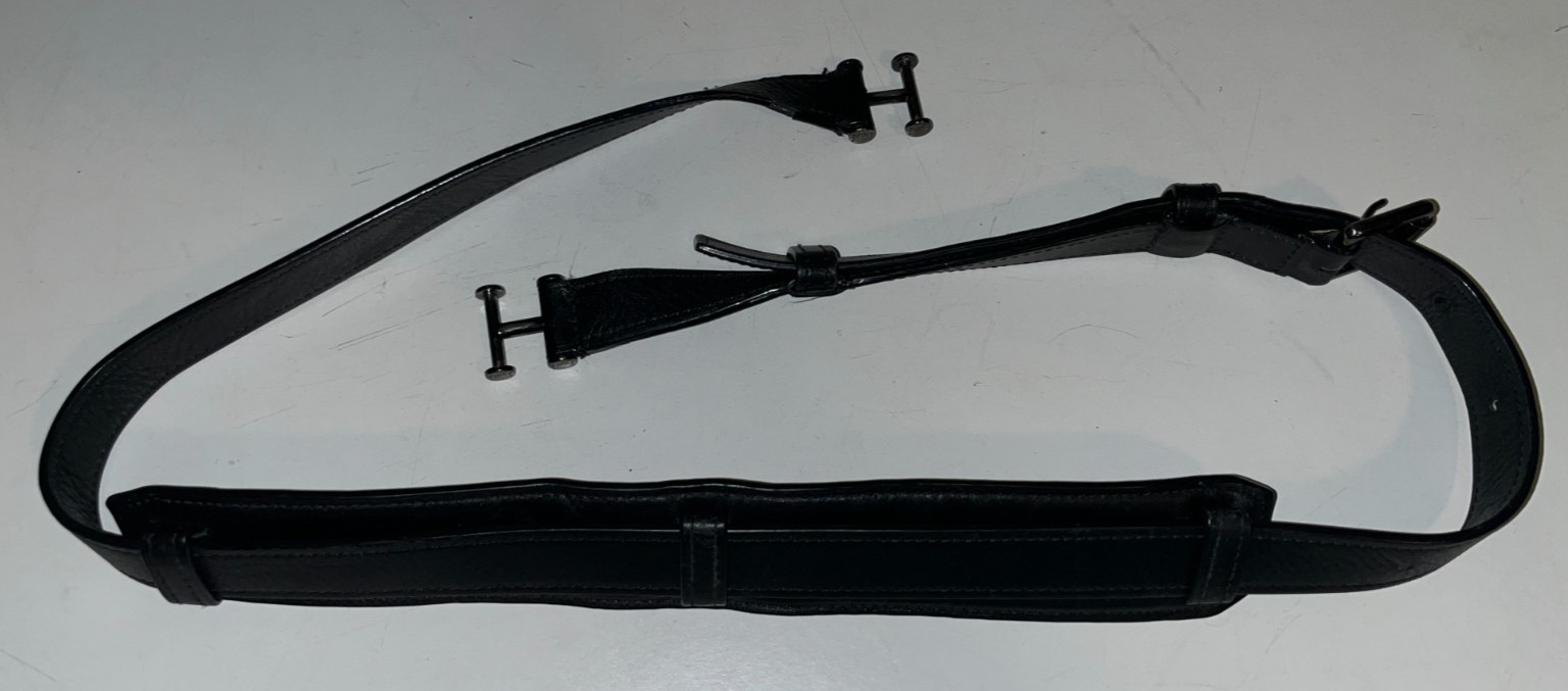 Tumi Replacement Shoulder Strap - Astor / CFX - Black Leather