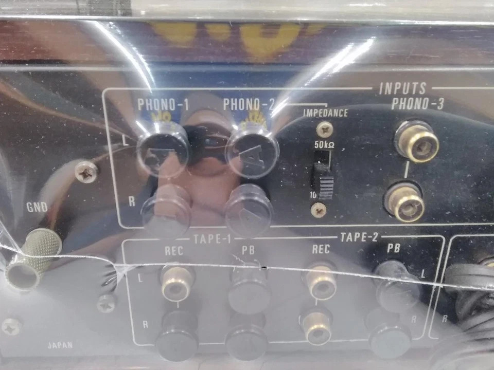 DENON PRA-2000 Preamplifier Tested & Working JAPAN