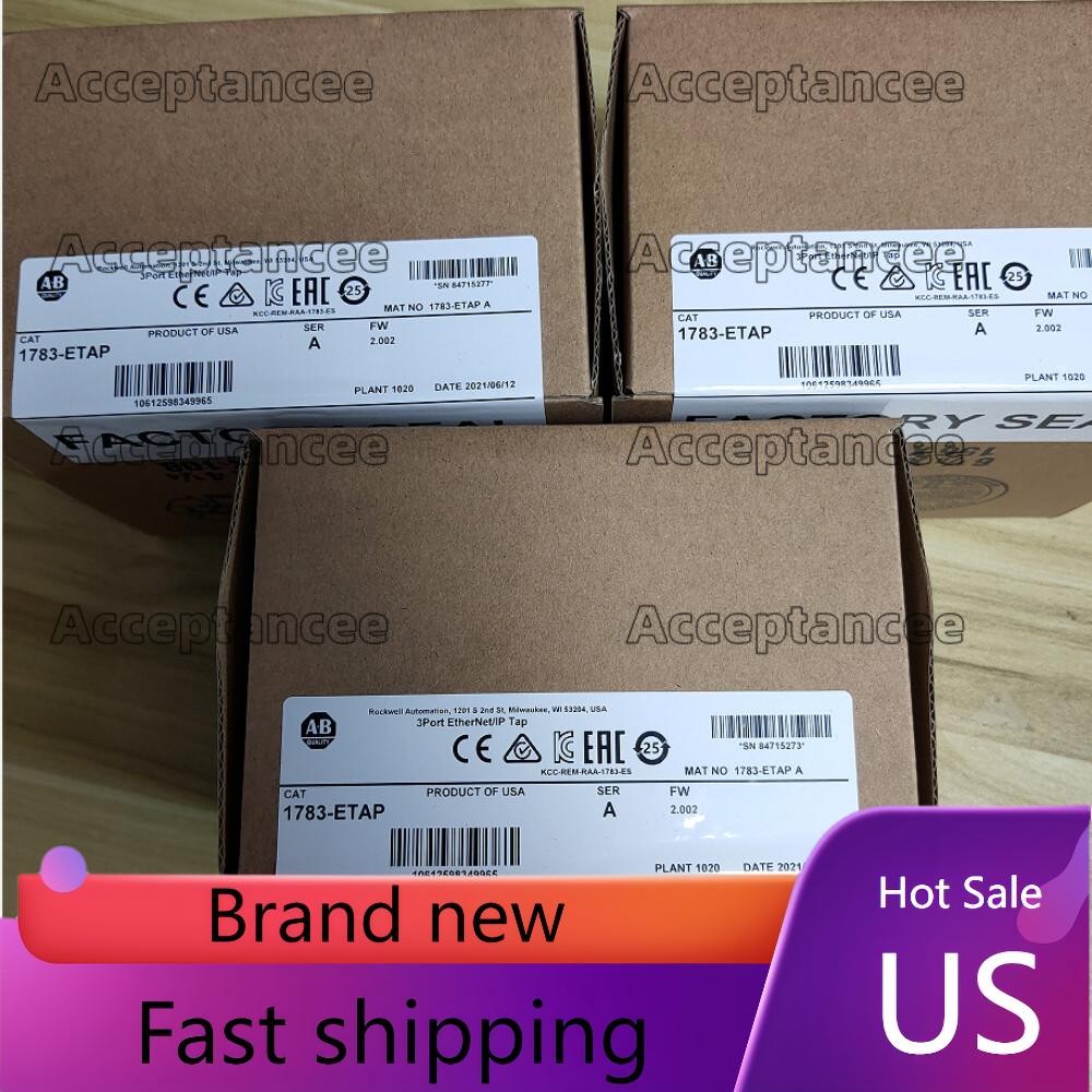 Allen-Bradley 1783-ETAP /A FW 2.002 3 Port Ethernet Tap AB 1783ETAP US Free Tax