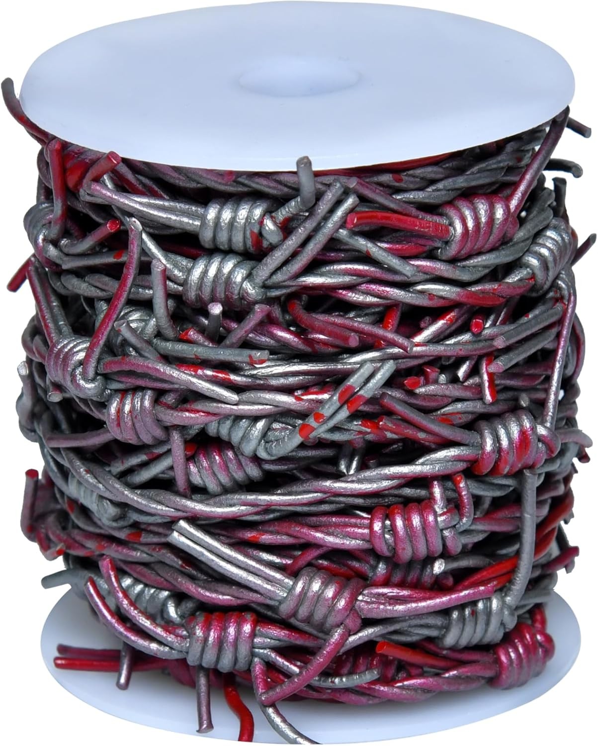 Decorative Leather Cord - 33 Feet Barbed Wire Style for Crafts