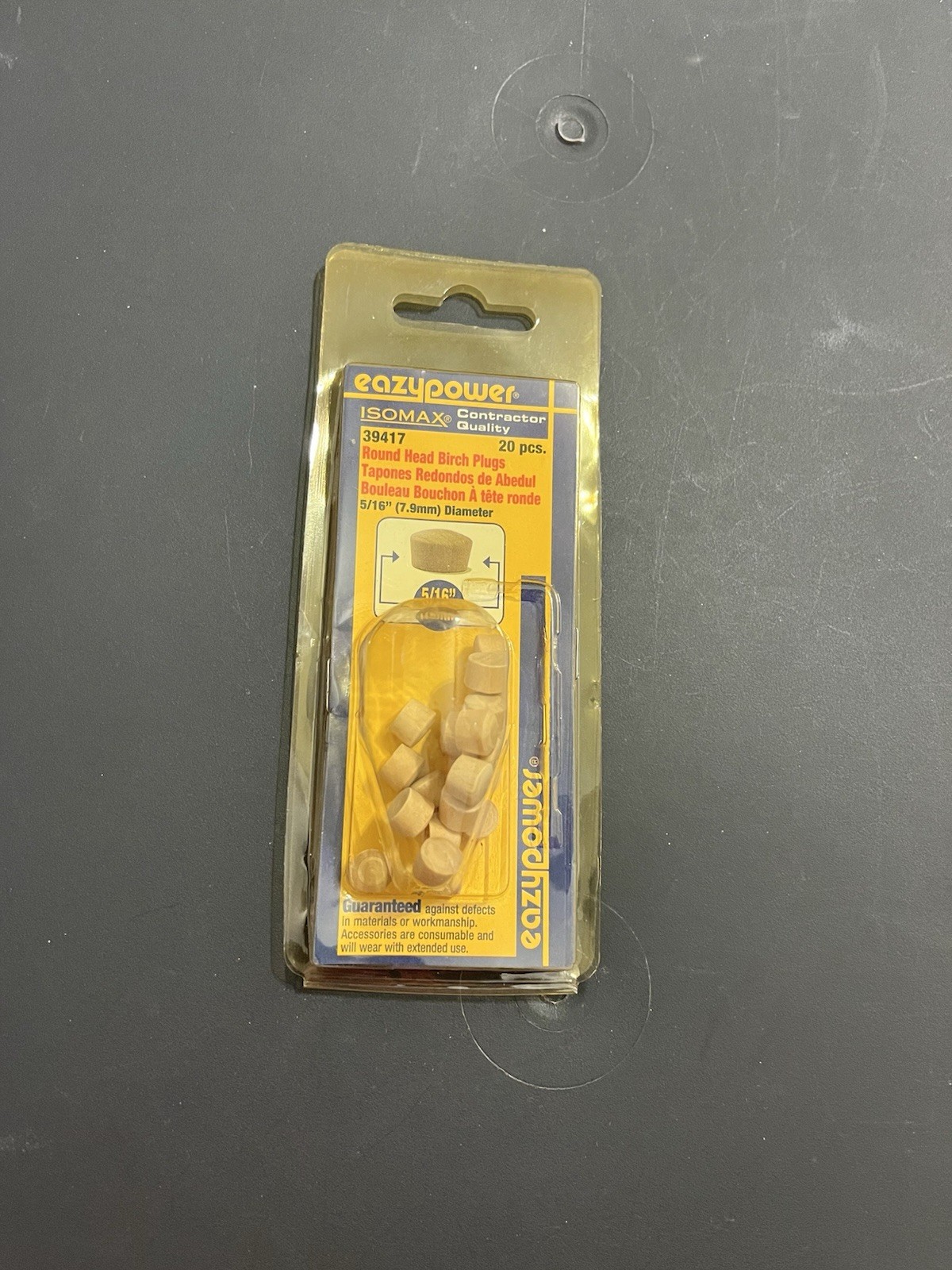 Eazypower 5/16" Round Head Birch Plugs 39417