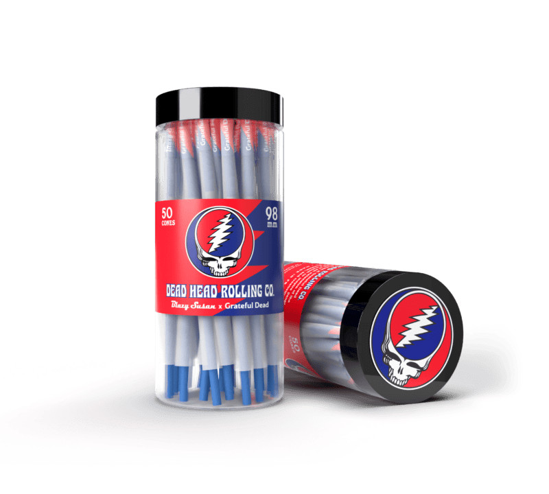 Blazy Susan DEAD HEAD Cone 98mm Pre Rolled Cones -50ct