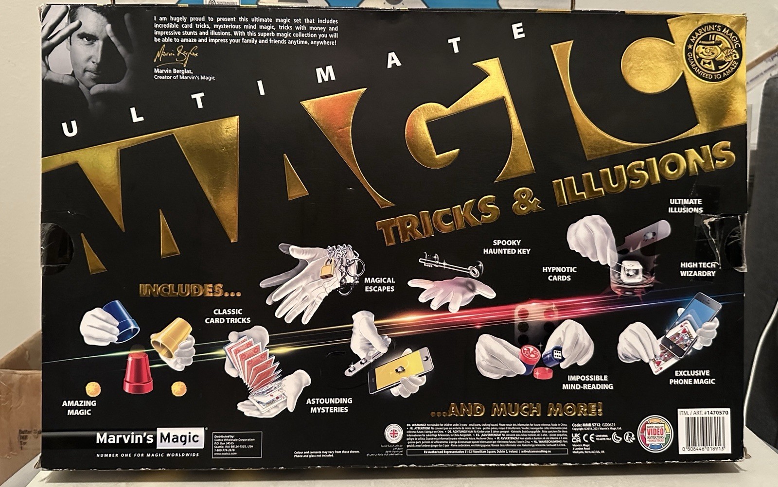 Marvins Ultimate Magic - 365 Tricks & Illusions Magic Set (Marvin's Magic)