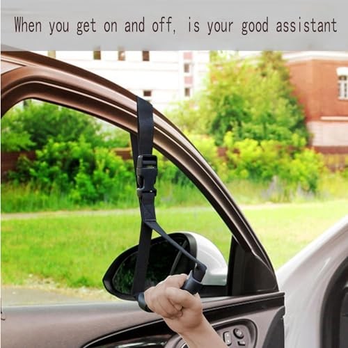 2 Pack Car Grab Handle Adjustable-Cane Grab Bar- Car Door Handle for Elderly