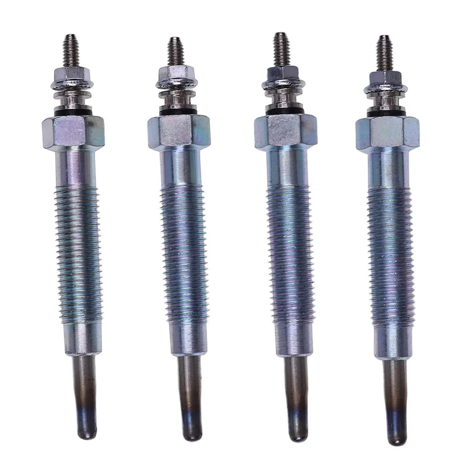 4Pcs Glow Plug E6301-65512 For Kioti CK30 CK35 DK35 DK40 DK45 DK50 Mahindra 3510