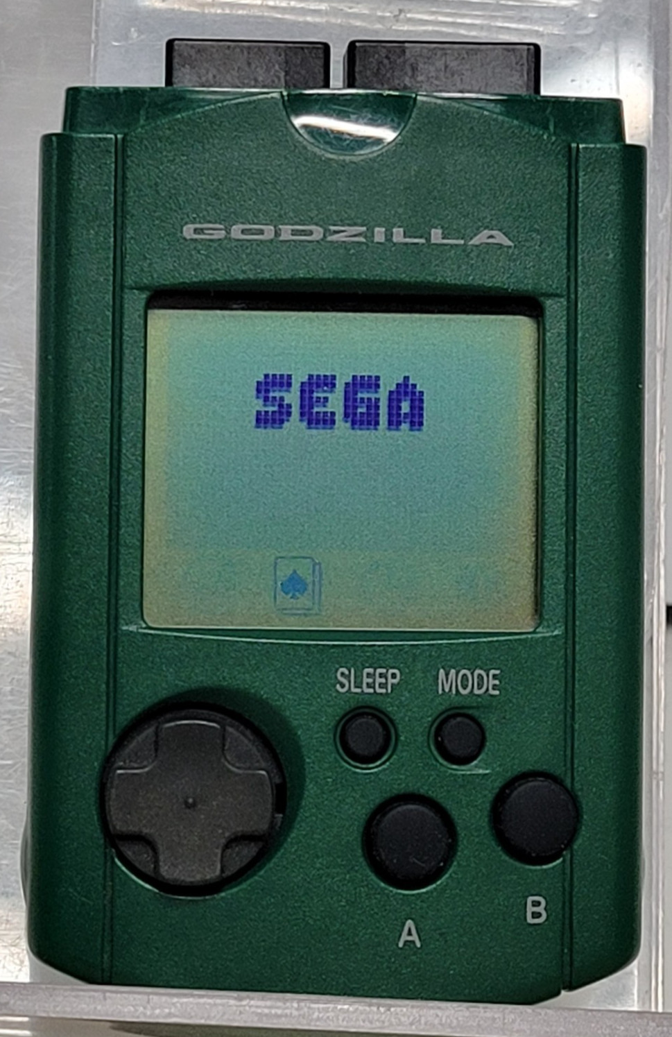Official Sega Dreamcast Green Toho Godzilla VMU HKT-7000 JP