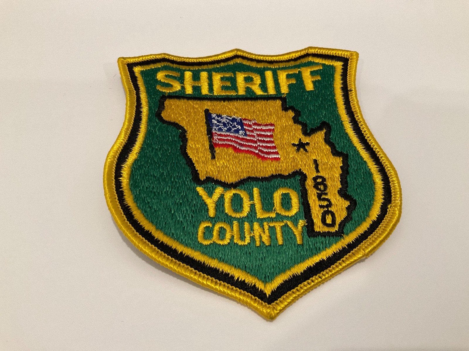 Older YOLO  County Sheriff State California CA police