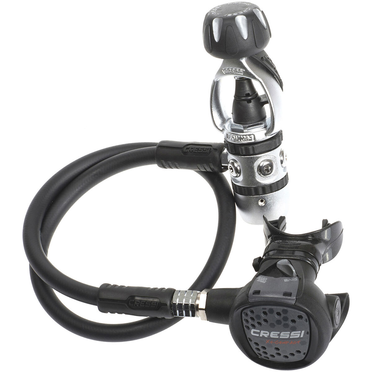 Cressi XS Compact AC2 Regulator and Octopus