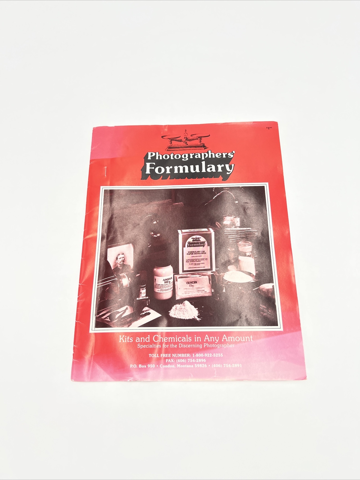 Vintage Photographers' Formulary Catalog 1980s