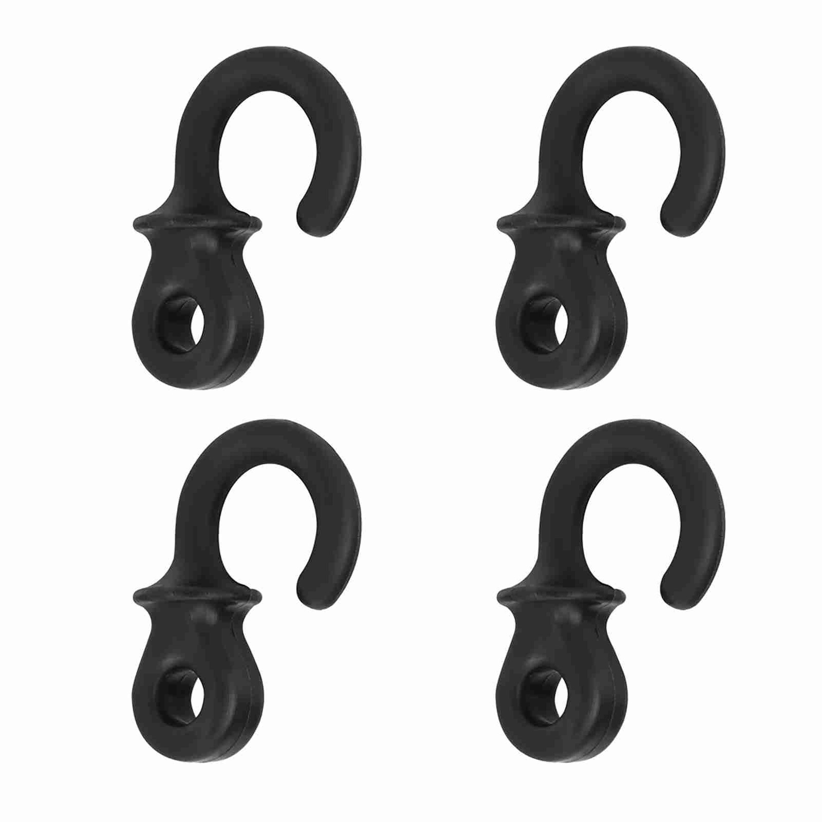 4Pcs Durable Rubber Compound Bow String Stabilizer Vibration Damper Shock