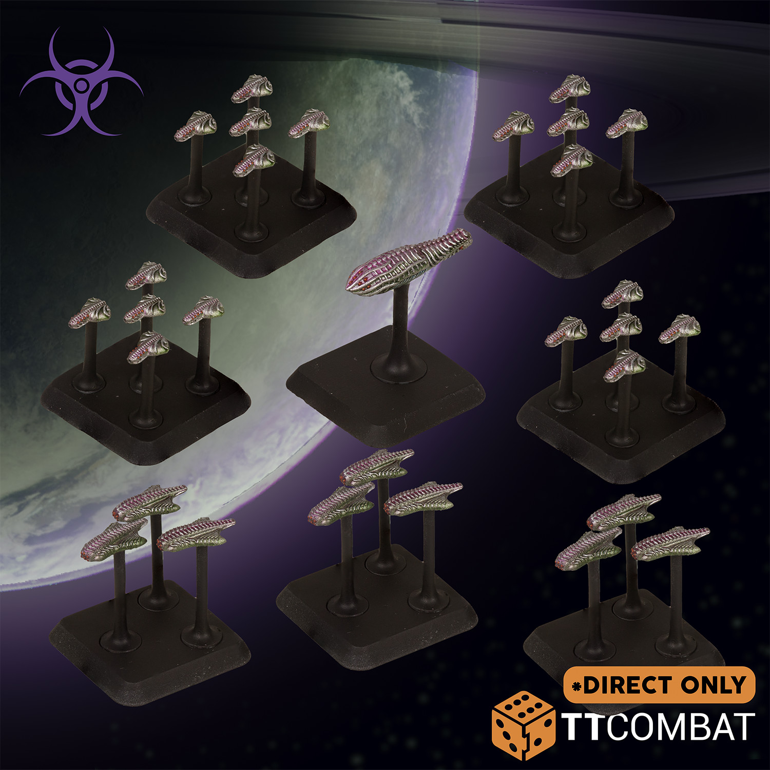 Dropfleet Commander BNIB Scourge Launch Assets