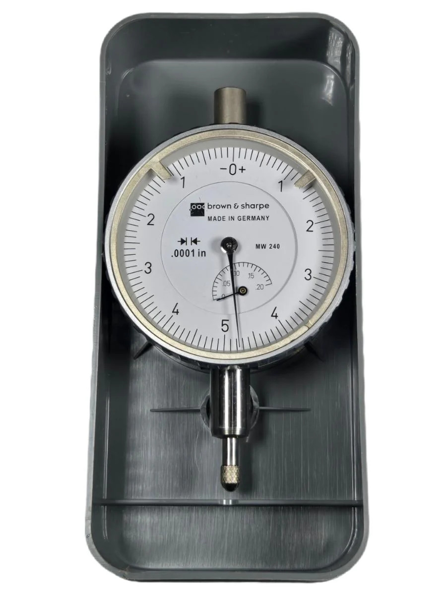 Brown & Sharpe TESA 01482010 MW240 0.2in 0.0001in Dial Drop Indicator