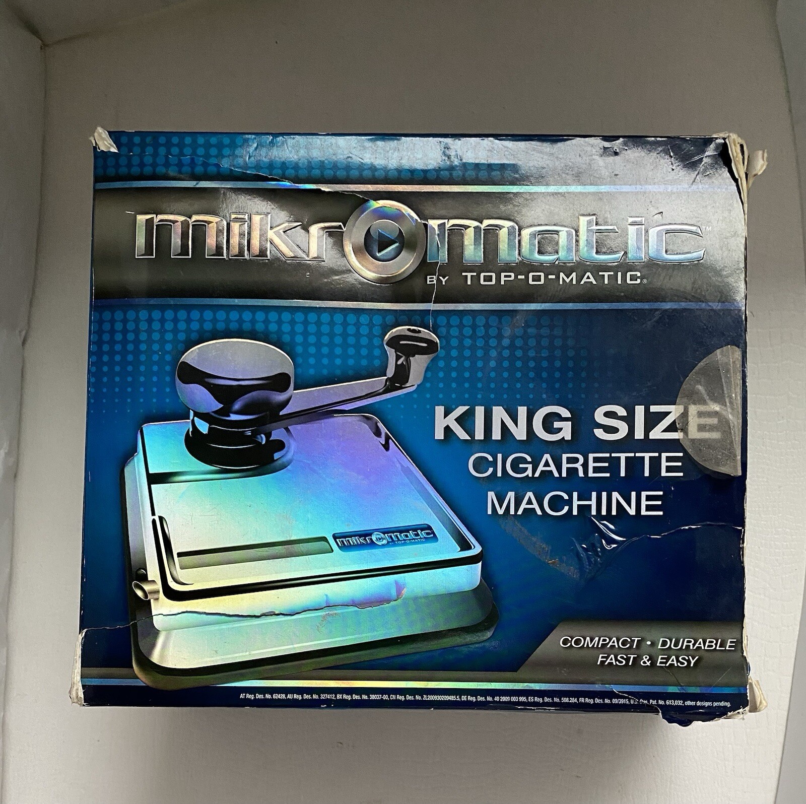 Mikromatic King Size Cigarette Tube Injector Machine by Top-O-Matic