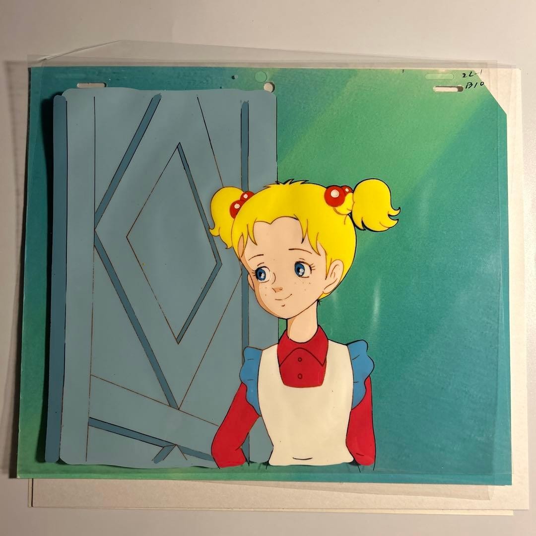 Hello! Sandybell Cel Art w/ Background Animation Cel - Anime Design