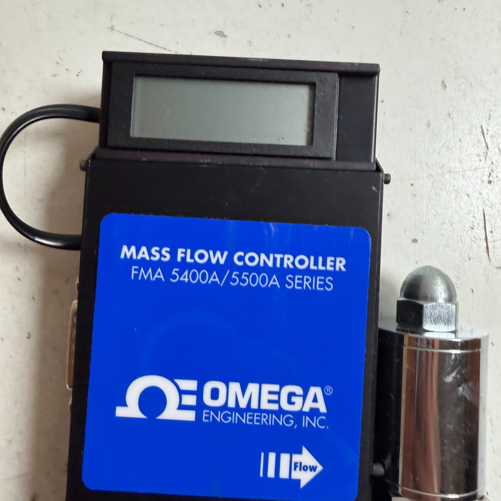 Omega FMA5510A Black Nitrogen (N2), 0-200 mL/min Range Mass Flow Controller