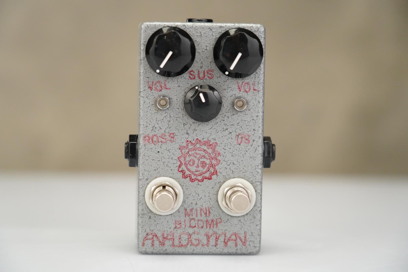 Analogman Mini Bi-Comp Compressor Pedal w/ Box #57444