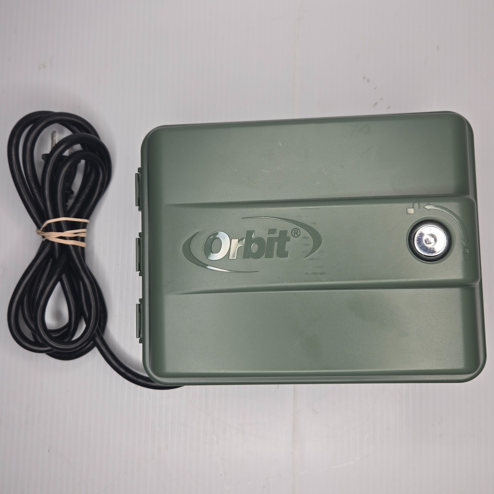 Orbit 57896 6-Station Outdoor Sprinkler Controller Weatherproof Lockable Box