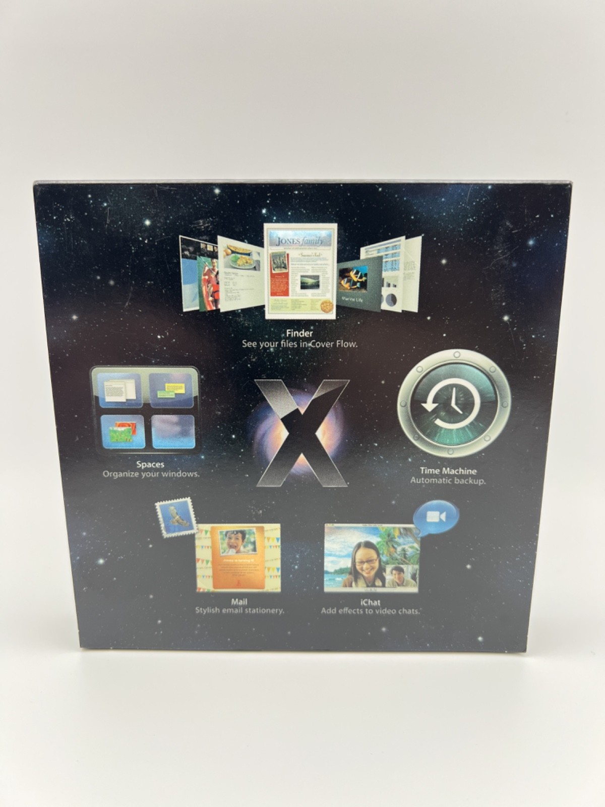 APPLE Mac OS X Version 10.5.4 Leopard Retail Pack Disc DVD Mint Complete 2007