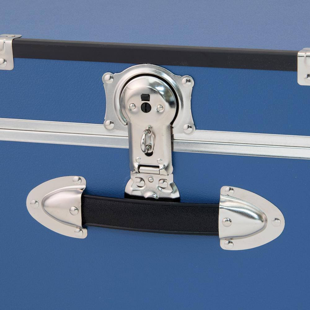 Seward Explorer 30 In. Trunk with Wheels & Lock, Misty Blue
