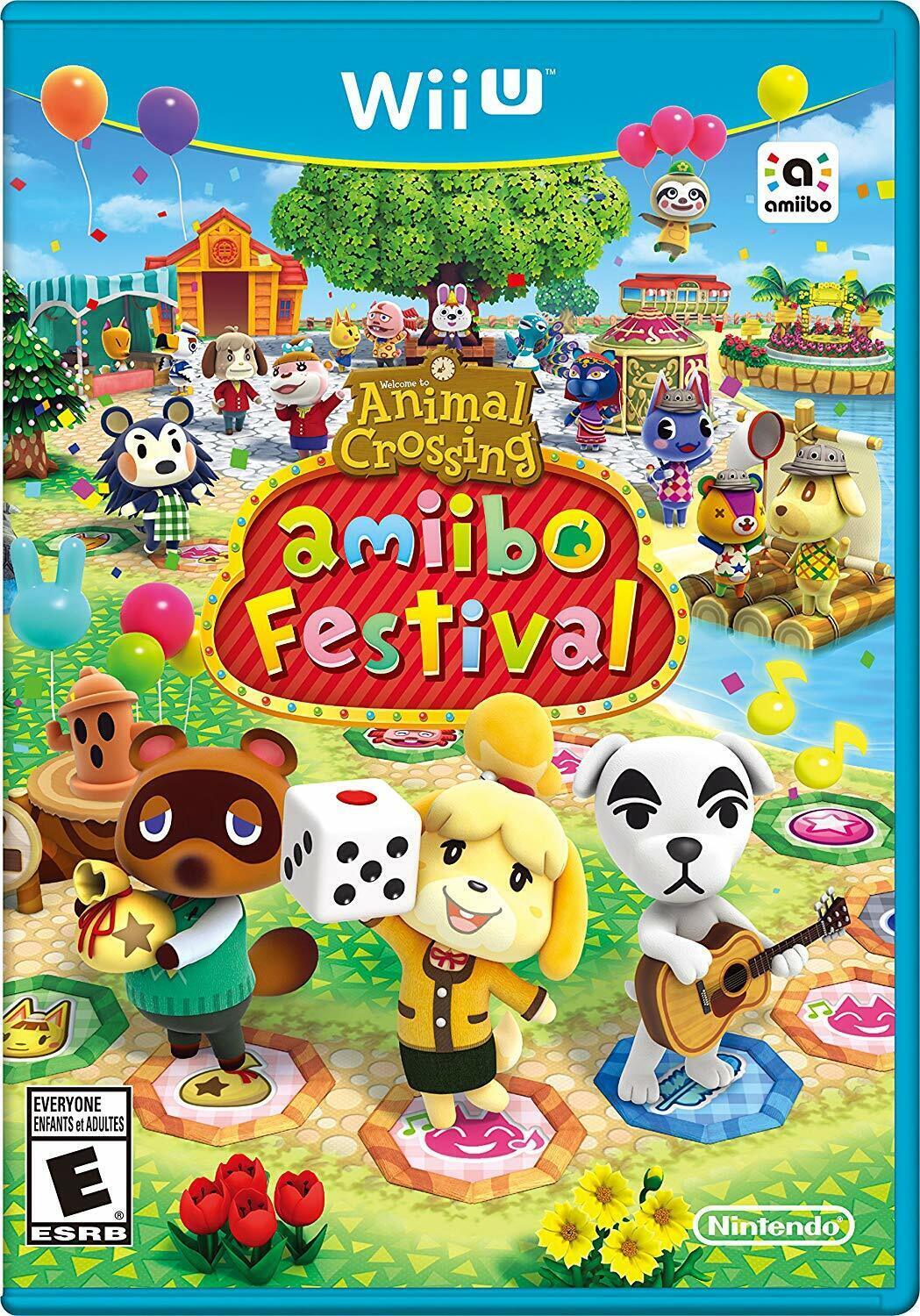 Animal Crossing amiibo Festival Wii U - You CHOOSE BRAND NEW W OR WITHOUT A CASE