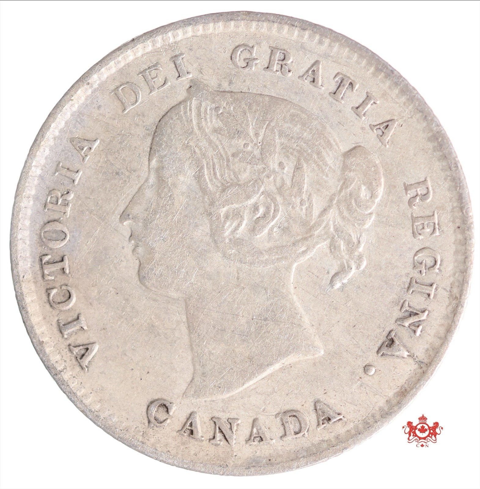 1893 Canada 5 Cents - VF - Lot#13013