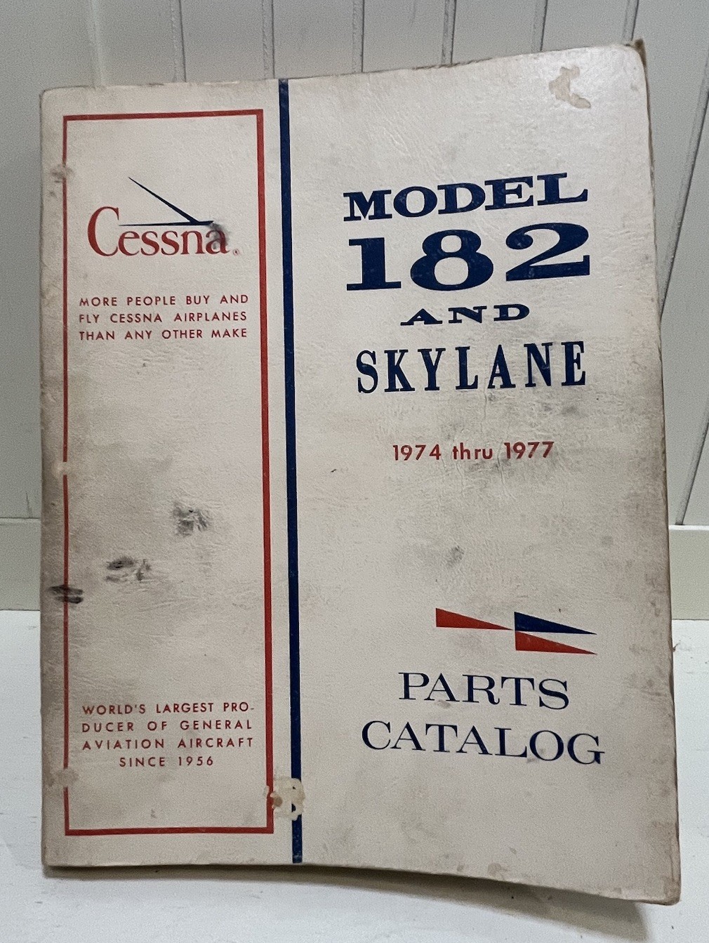 1974-1977 CESSNA 182 and Skylane Parts Catalog Manual P552-12 Original