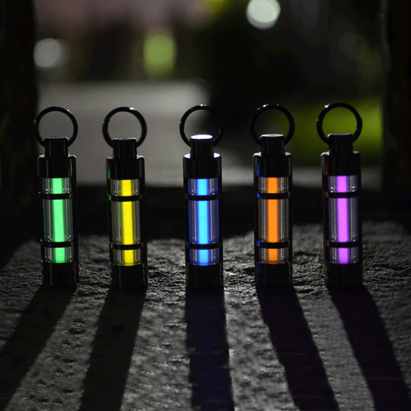 3x22.5mm Glass Tube w/ Titanium Enclosure Night Luminous 25 Years Lamp Tube 1pc