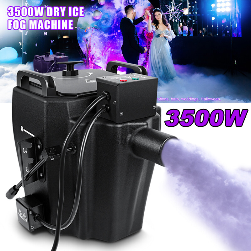 3500W Low Lying Smoke Fog Machine Stage DJ Dry Ice Fog Machine Effect Wedding