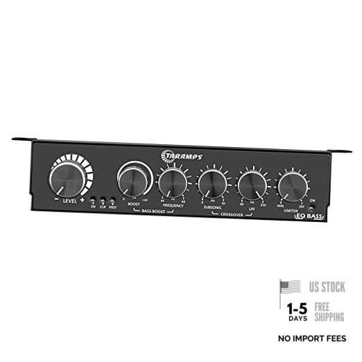 EQ BASS Digital Audio for Control Your Bass Volume, with RCA Output/Input,