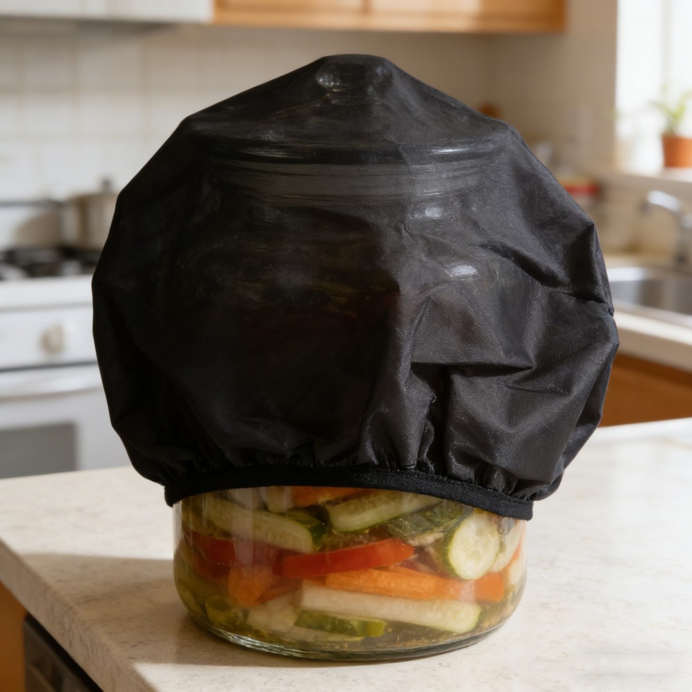 Fermentation Hood Sunproof Pickle Jar Sleeve Light Fermenting Cap Bread Cover