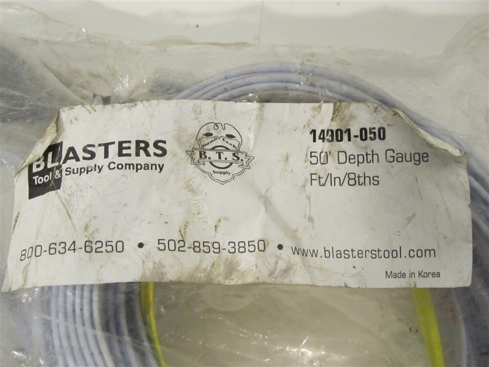 Blaster, 14901-050, Depth Gauge 50' W/Weight