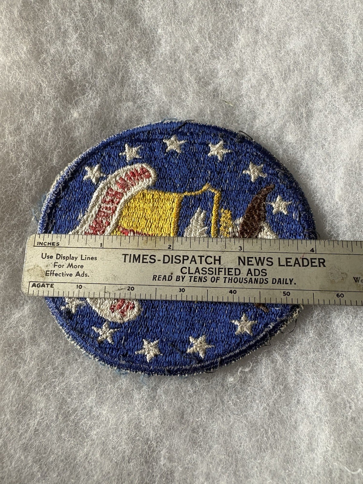 VN era 4” 36th Tactical Fighter Wing patch-uniform removed -NG-CE-FE